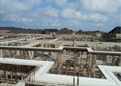 Construction Of Block of Apartment at Alfred Court Chevron Drive, Lekki Lagos